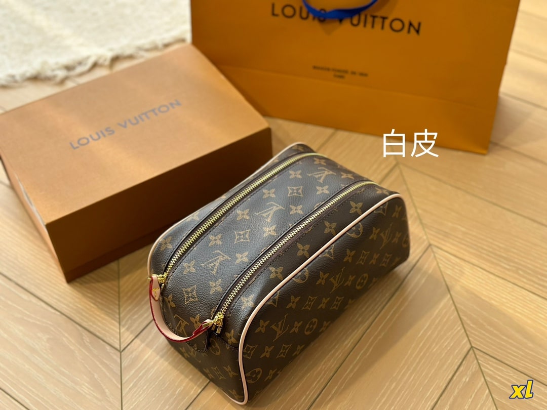 LOUIS VUITTON DOPP KIT MONOGRAM BROWN 27CM - Image 4