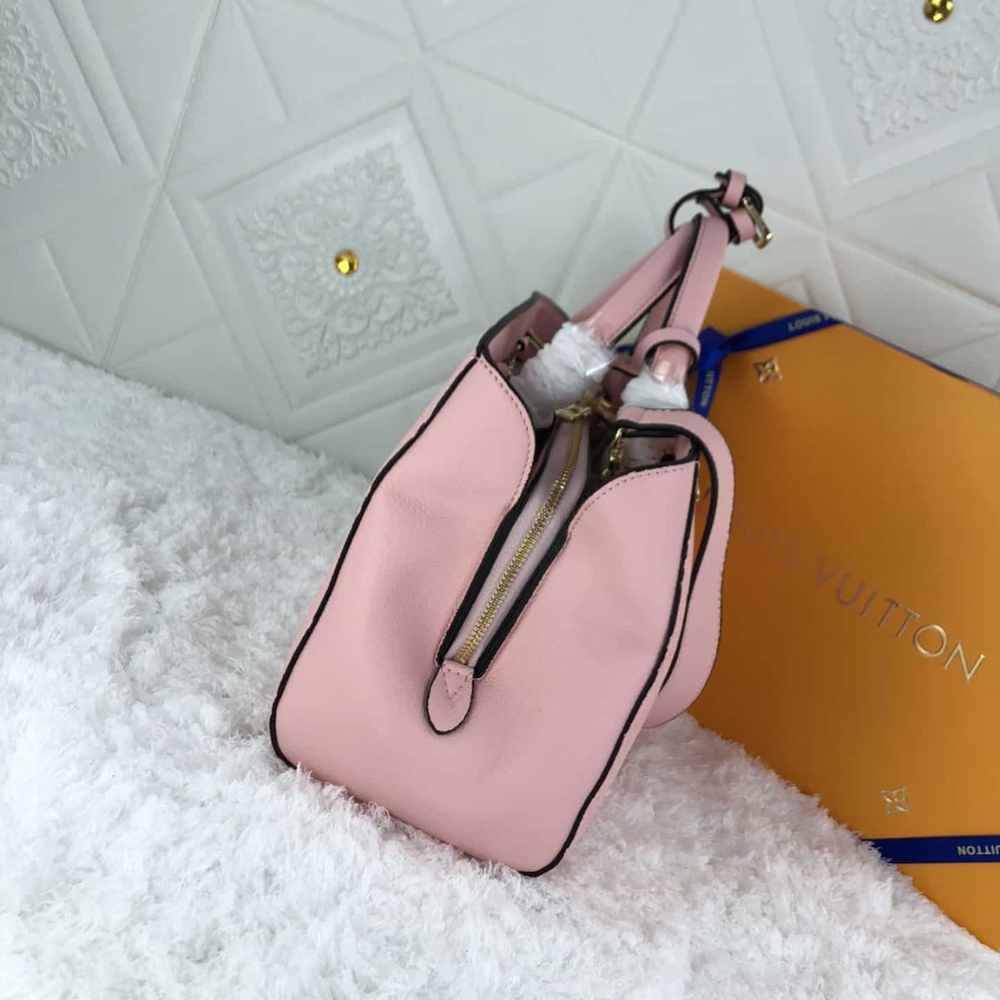 LOUIS VUITTON MONTAIGNE BB MONOGRAM EMPREINTE LEATHER PINK 29CM M44123 - Image 3