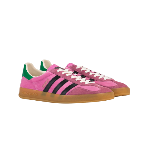 GUCCI x ADIDAS GAZELLE SNEAKER IN PINK 707848 9STU0 5960