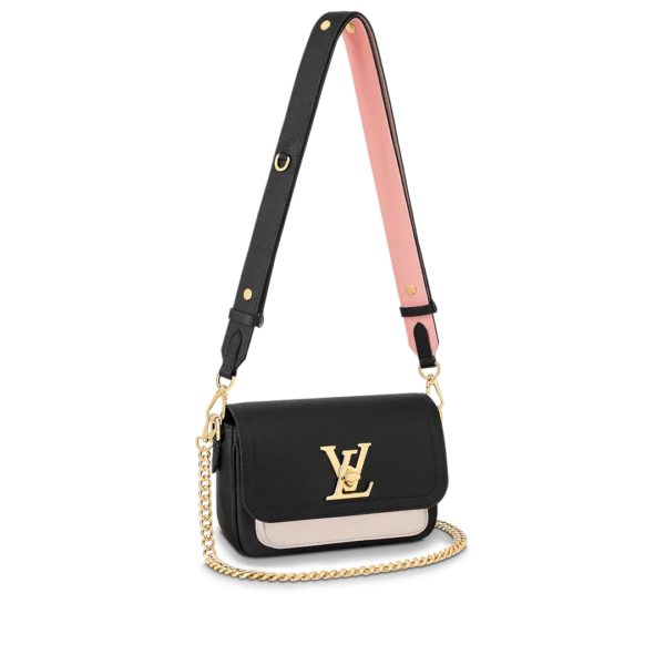 LOUIS VUITTON LOCKME TENDER 19CM BLACK M58557